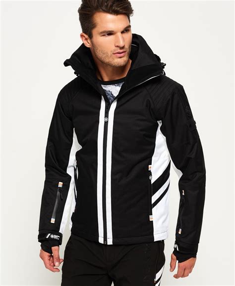 Superdry Super Slalom Ski Jacket Leather Jacket Men Style Ski Jacket