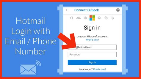 Hotmail Com Login Hotmail Login With Email Phone Number Youtube