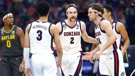 Even With Deflating Loss To Baylor Gonzaga Still Betting Favorite To Win The 2022 Mens