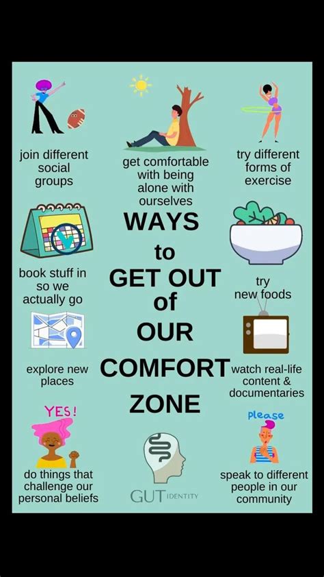 Ways To Get Out Of Our Comfort Zone Self Help Skills Life Skills