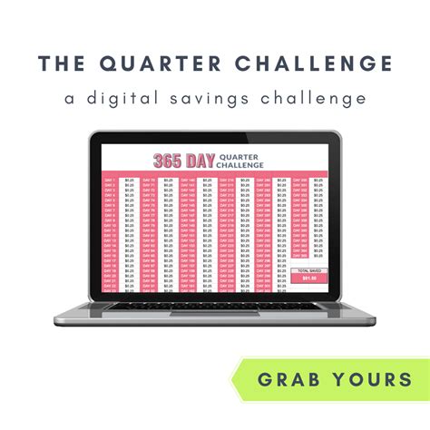 365 Day Quarter Challenge And Saving 25 Cents A Day For A Year