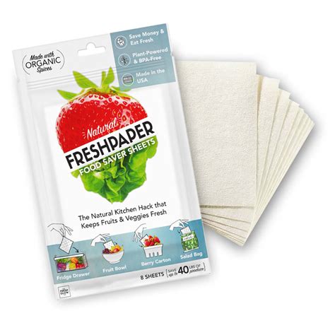 Freshpaper Food Saver Sheets Fruit And Vegs Eco Revolution