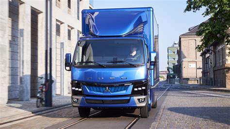 E Fuso Vision One Daimler Electric Truck Beats Tesla To The Finish Line