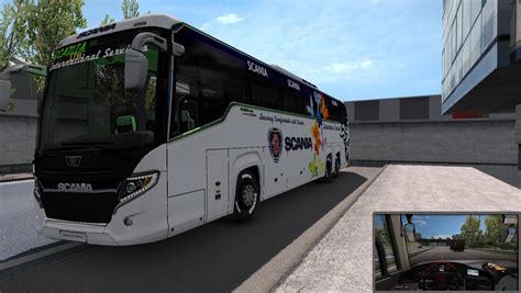 Rvk garage komban bus skin download. SCANIA TOURING BUS WITH OFFICIALLY SKIN 2019 1.34.X BUS ...
