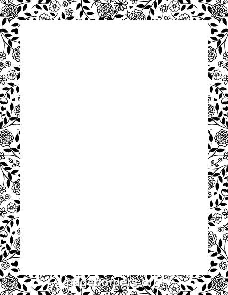 Free Flower Borders Clipart Free Download On Clipartmag