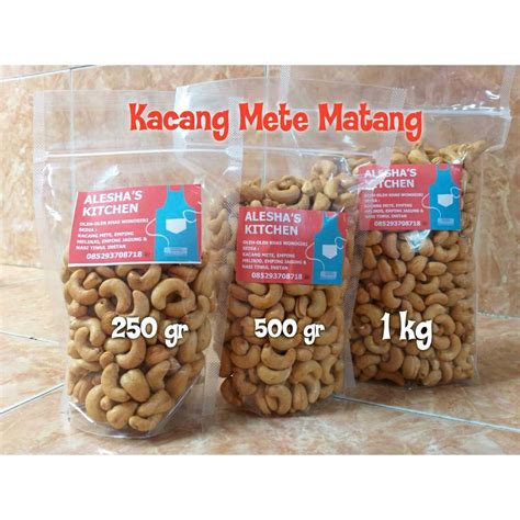 Jual Kacang Mete Matang 1 Kg Shopee Indonesia
