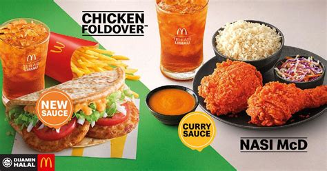 mcdonald s malaysia ramadan menu nasi mcd and chicken foldover malaysian flavours