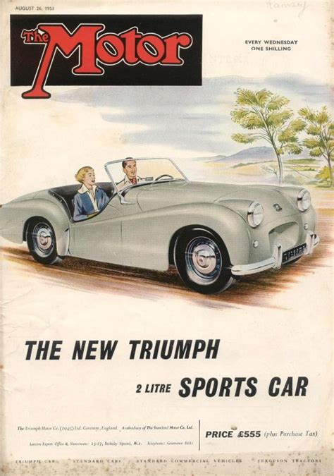 British Car Brochures Car Brochureseu Triumph Adverts Triumph