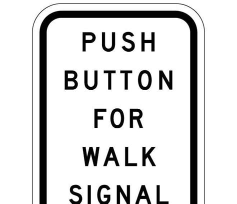 Push Button For Walk Signal Eps Vector Uidownload