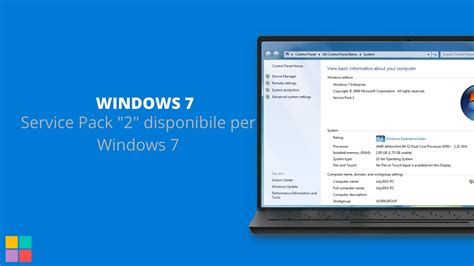 Service Pack 2 Disponibile Per Windows 7