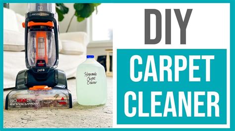 Homemade Carpet Cleaner Solution Best Diy Rug Doctor Copycat