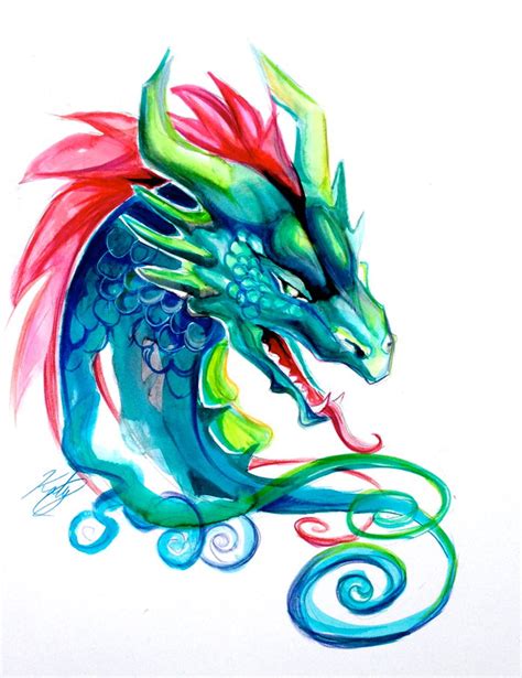 Colorful Dragon Pictures Clipart Best
