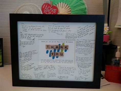 When you're leaving your job, it's a smart idea to take the time to send a farewell letter to the colleagues you have worked with. Pin on Going away gifts