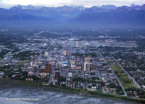 Anchorage And Kenai Peninsula Alaska Aerial Photography