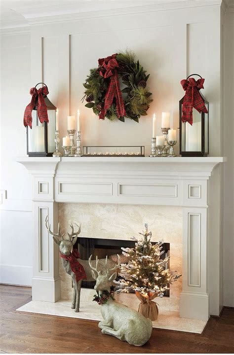 Simple Christmas Mantle Ideas46 Kawaii Interior Easy Christmas