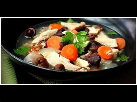 Sup cendawan dengan sup ayam. Resep Cara Membuat Sup Kimlo Yang Enak - YouTube