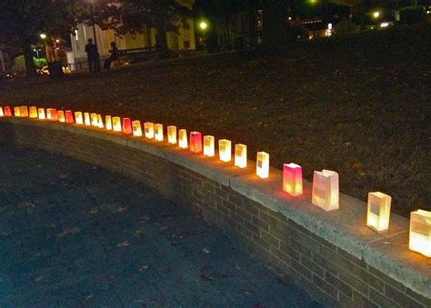 View From The Valley Luminaries Light The Night In Derby