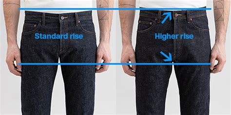 High Rise Jeans For Men