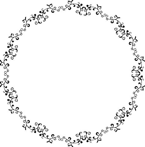 Silver Round Frame Transparent Png All Png All