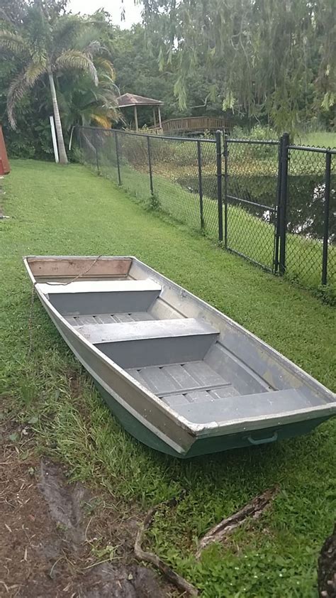 10 Foot Jon Boat Aluminum No Title For Sale In Clearwater Fl Offerup