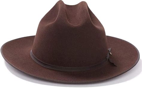 Stetson Mens 6x Open Road Fur Felt Cowboy Hat Chocolate 7 18 Amazon