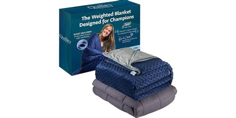 Quility Premium Weighted Blanket W Cover