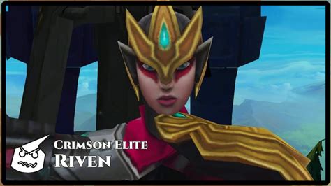 Crimson Elite Rivenface Youtube