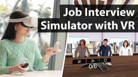 Job Interview Simulator In Vr Practice Mock Questions Youtube