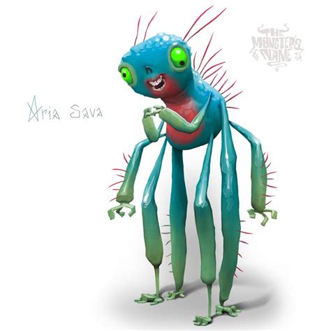 The Monsters Name On Behance Monster Names Character