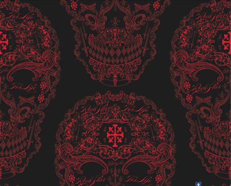 Gothic Wallpaper Skulls —