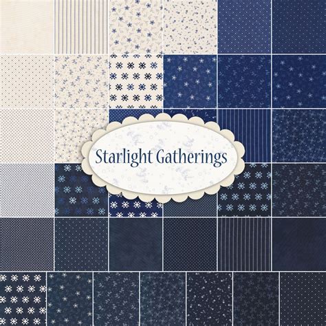 Starlight Gatherings 37 Fq Set By Moda Fabrics