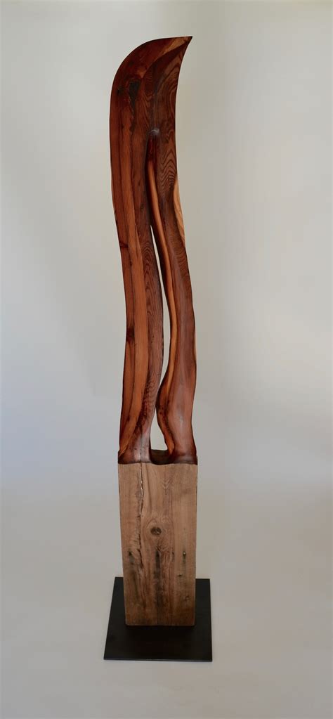 Contemporary Wood Sculptures - Flow series | Lutz Art Design