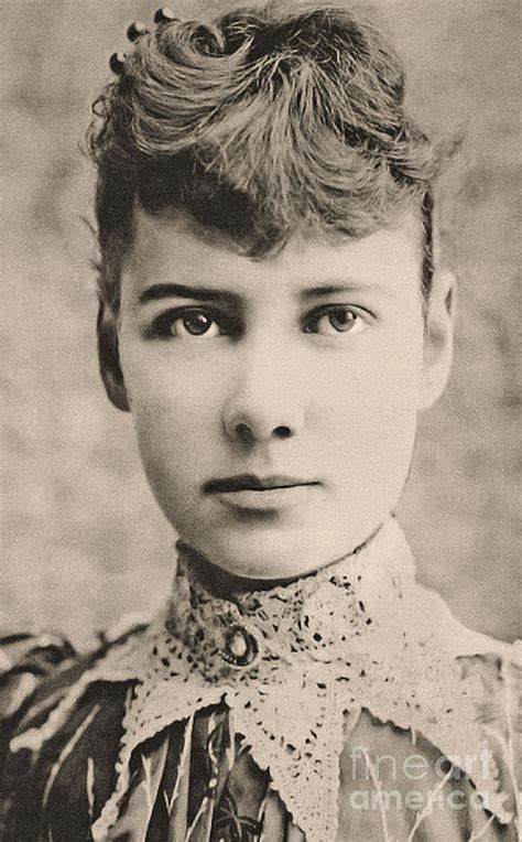 Portrait Of Nellie Bly Circa 1890 Photograph By American School Pixels