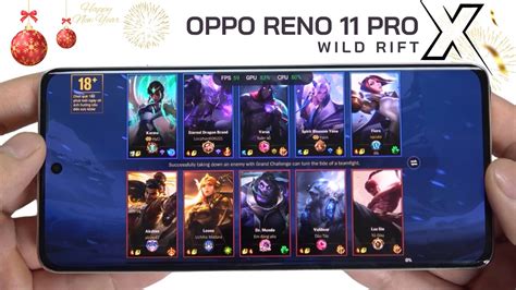 Oppo Reno 11 Pro League Of Legends Mobile Wild Rift Gaming Test