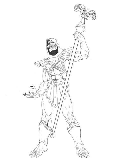 ️skeletor Coloring Pages Free Download