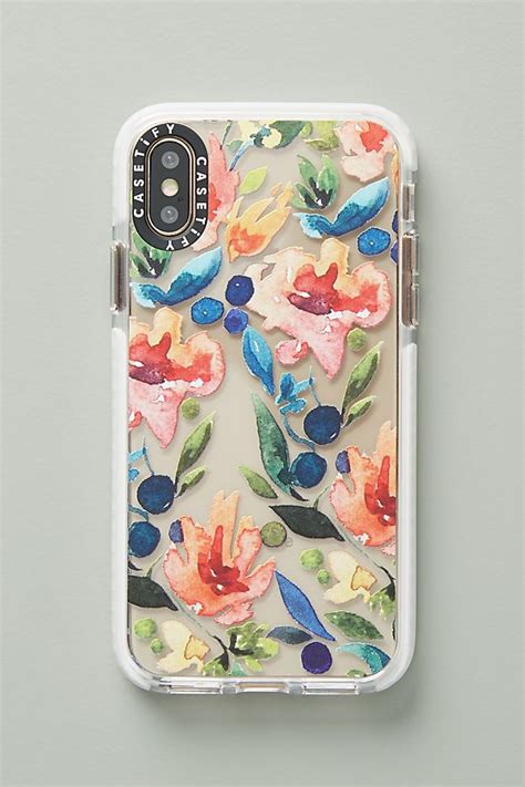 Casetify Watercolor Floral Iphone Case Anthropologie