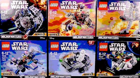 Lego Star Wars Microfighters Series 3 Stop Motion Build