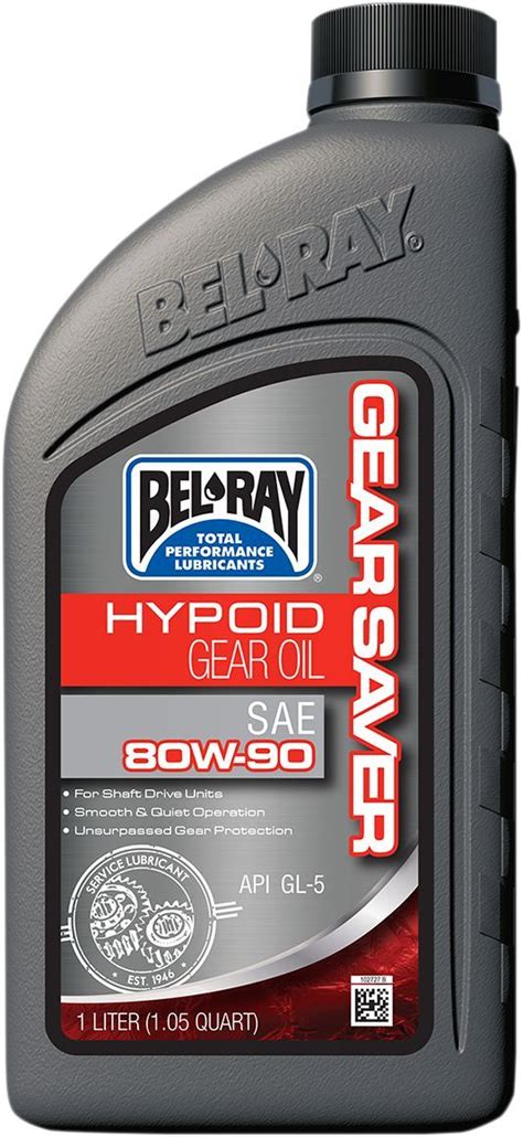 Bel Ray Oil Gear Hypoid 80w 90 1l Gear Saver Hypoid Gear Oil 8
