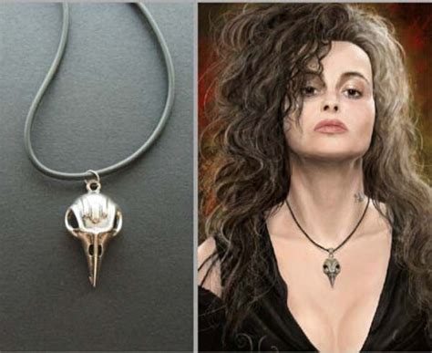 Inspiration, make up tutorials and all accessories you'll need to create your own diy bellatrix lestrange costume. bird-skull-font-b-necklace-b-font-pendant-font-b-bellatrix-b-font-fon… | Bellatrix lestrange ...
