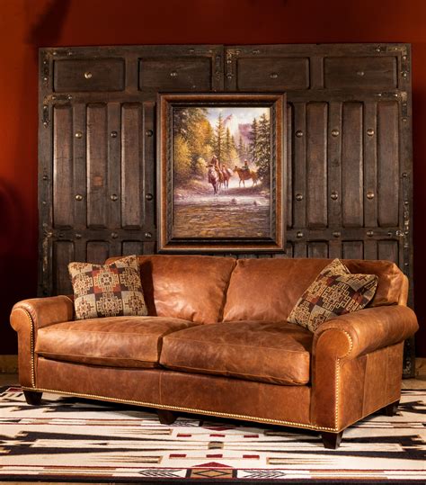 Cattleman Leather Sofa Leather Furniture Store Living Room Leather