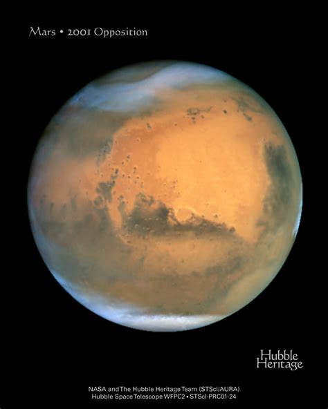Apod 2001 July 18 Mars From Earth