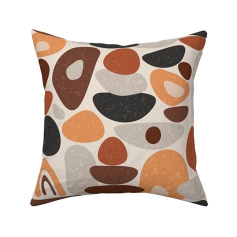 Mid Century Modern Abstract Shapes Spoonflower