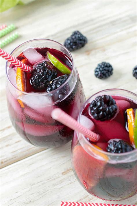 Blackberry Sangria Recipe Craving Some Creativity