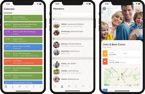 If you love how a particular ios calendar app looks, it almost certainly syncs with google. Church Social: New iOS and Android apps