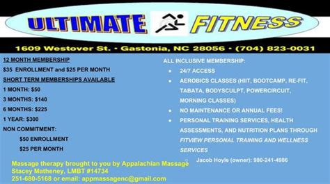 Ultimate Fitness Gym Physcial Fitness Health And Fitness
