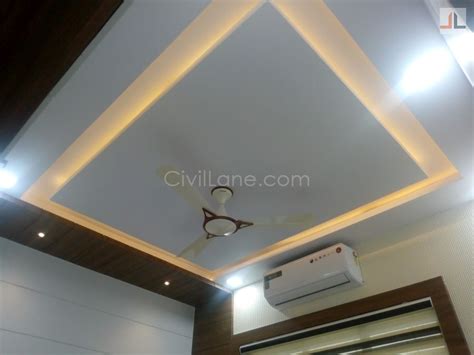 Simple False Ceiling Design For Bedroom Civillane