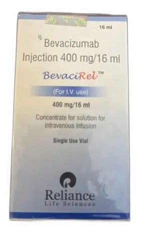 Reliance Life Sciences Bevacirel Bevacizumab Injection Dosage Form