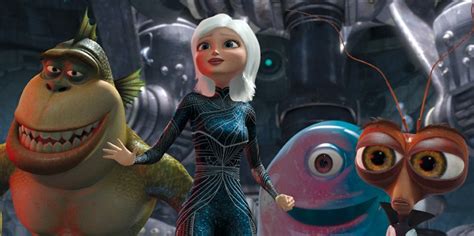Review Monsters Vs Aliens Hypes Sci Fi Antics In 3 D Wired