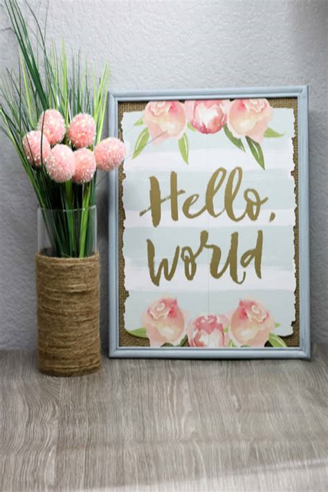 Dollar Store Spring Decor Easy Diy Crafts How To Make