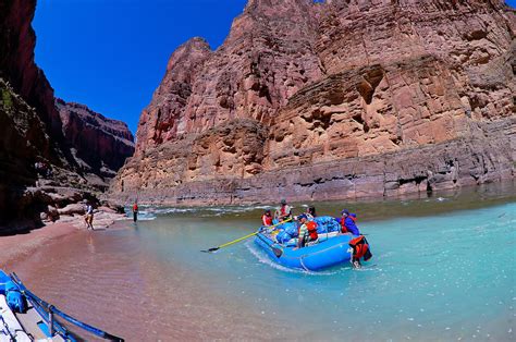 Confluence Of The Colorado River And Havasu Creek Whitewater Rafting